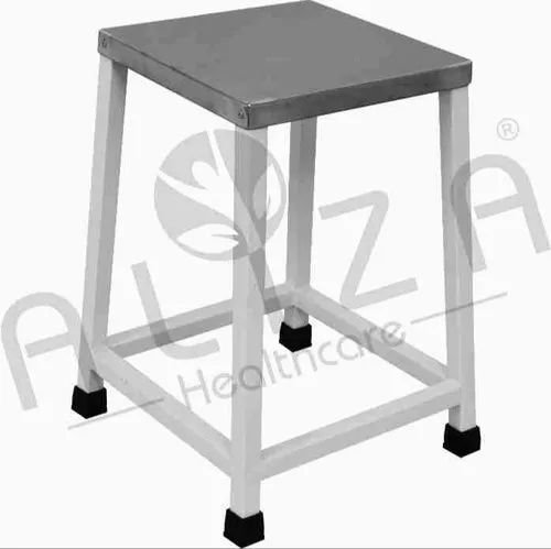Bed Side Stool SS Top