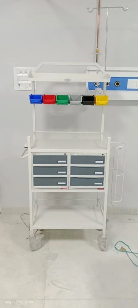 Hospital Crash Cart Trolley